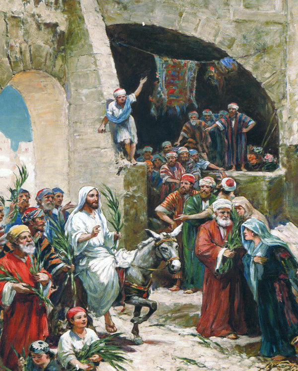 Jesus Enters Jerusalem C - CATHOLIC PRINTS PICTURES