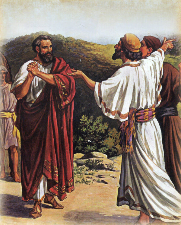 Jesus Heals Man's Son T - CATHOLIC PRINTS PICTURES