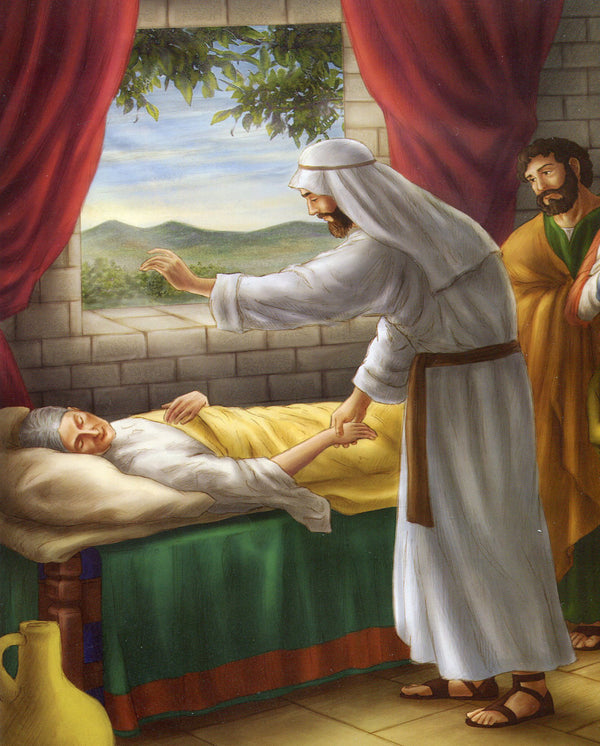 Jesus Heals Peters MIL N - CATHOLIC PRINTS PICTURES