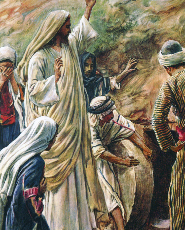 Jesus Raises Lazarus C - CATHOLIC PRINTS PICTURES