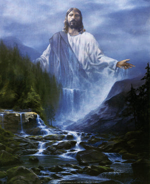 JESUS IN NATURE- CATHOLIC PRINTS PICTURES