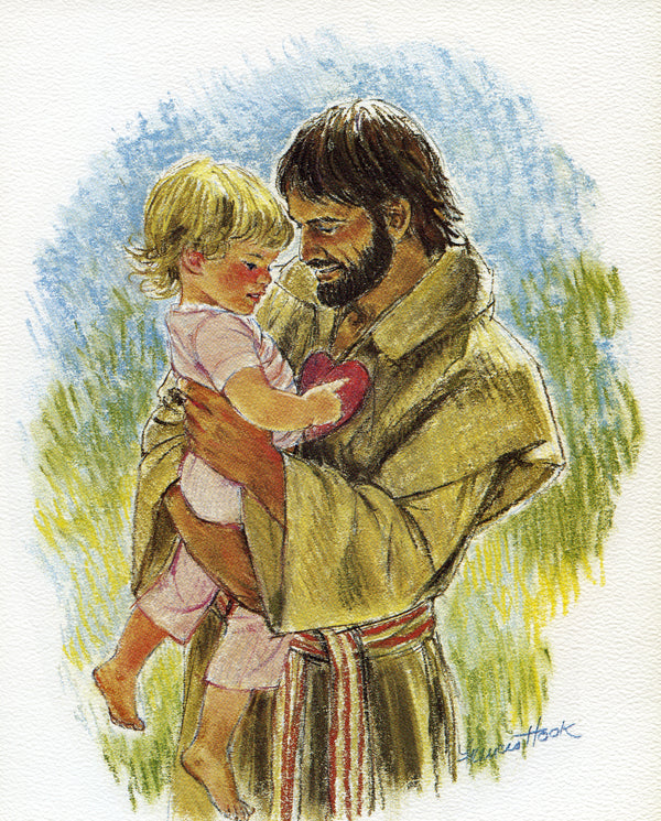 JESUS WITH CHILD- CATHOLIC PRINTS PICTURES