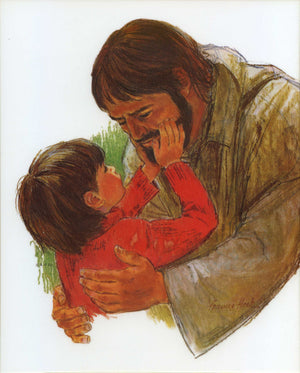 JESUS WITH CHILD- CATHOLIC PRINTS PICTURES