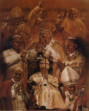 JOHN PAUL II- CATHOLIC PRINTS PICTURES