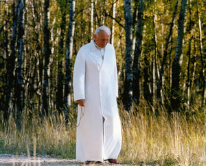 JOHN PAUL II PRAYING- CATHOLIC PRINTS PICTURES