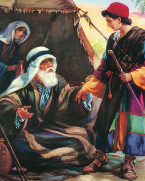 Joseph & Coat of Many Color C - CATHOLIC PRINTS PICTURES