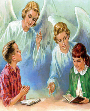 Love your Guardian Angel N - CATHOLIC PRINTS PICTURES