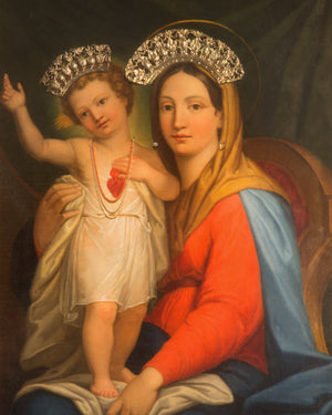 MADONNA AND CHILD SH10 - CATHOLIC PRINTS PICTURES