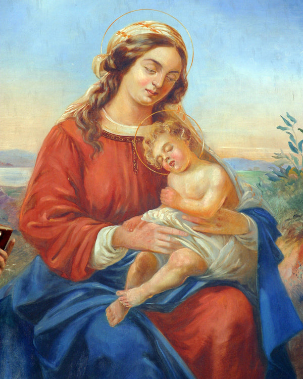 MADONNA AND CHILD SH2 - CATHOLIC PRINTS PICTURES