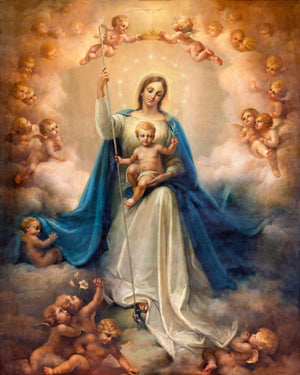 MADONNA AND CHILD SH6 - CATHOLIC PRINTS PICTURES