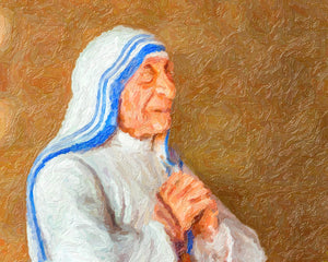 MOTHER ST. TERESA SH - CATHOLIC PRINTS PICTURES