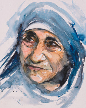 MOTHER ST. THERESA SH1 - CATHOLIC PRINTS PICTURES