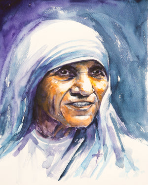 MOTHER ST. THERESA SH2 - CATHOLIC PRINTS PICTURES