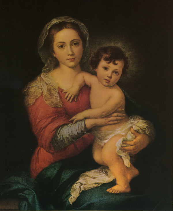 MADONNA AND CHILD- CATHOLIC PRINTS PICTURES