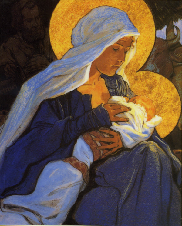 MADONNA AND CHILD- CATHOLIC PRINTS PICTURES