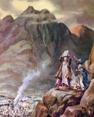 Moses Breaks the Tablets C - CATHOLIC PRINTS PICTURES