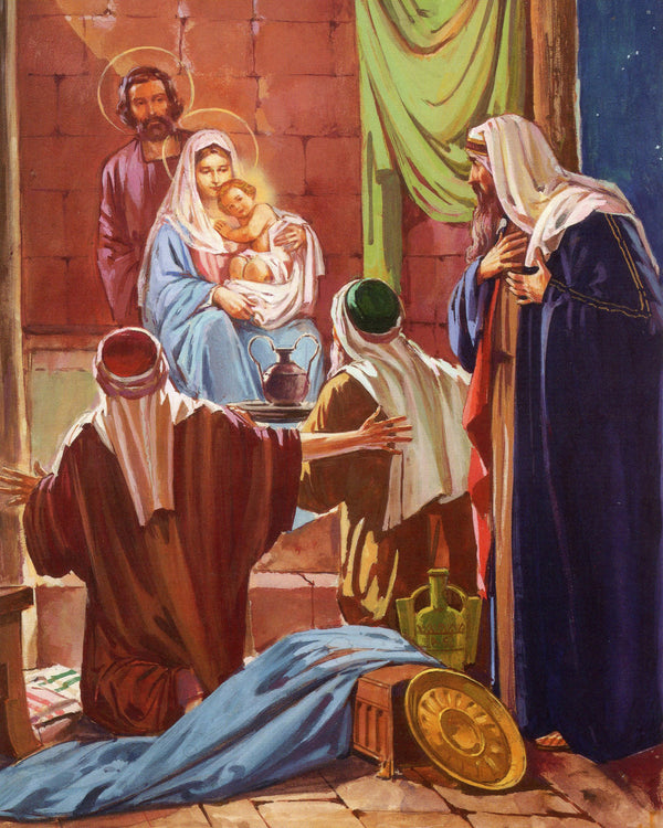 NATIVITY 3 P - CATHOLIC PRINTS PICTURES