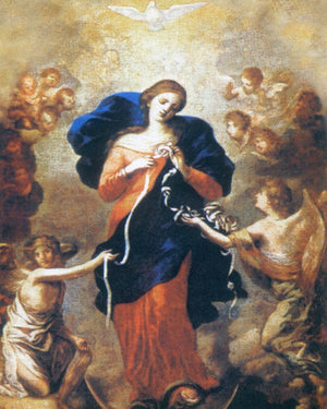 OUR LADY, UNDOER OF KNOTS- CATHOLIC PRINTS PICTURES