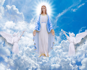 OUR LADY IN GLORY SH - CATHOLIC PRINTS PICTURES