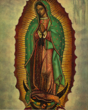 OUR LADY OF GUADALUPE- CATHOLIC PRINTS PICTURES