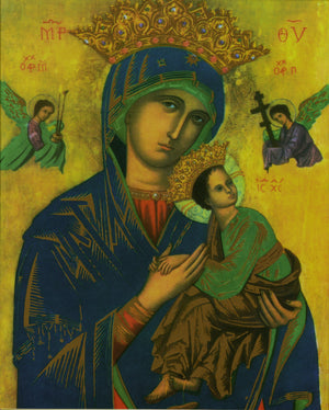 OUR LADY OF PERPETUAL HELP- CATHOLIC PRINTS PICTURES