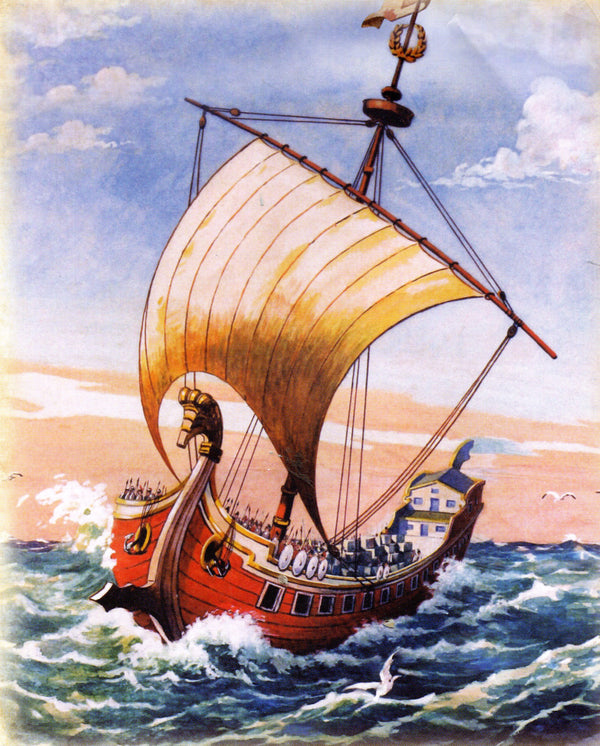 Paul Sails for Rome T - CATHOLIC PRINTS PICTURES