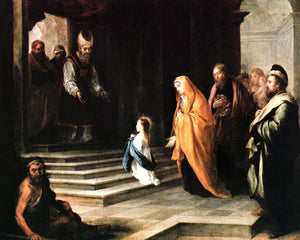 PRESENTATION OF MARY- CATHOLIC PRINTS PICTURES