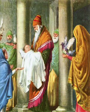 Presentation of Jesus 2T - CATHOLIC PRINTS PICTURES