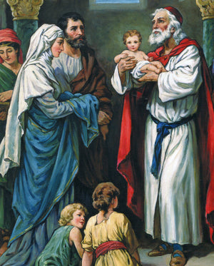 Presentation of Jesus 3T - CATHOLIC PRINTS PICTURES