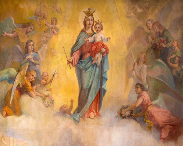 QUEEN OF HEAVEN SH - CATHOLIC PRINTS PICTURES