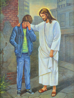 RECONCILIATION BOY- CATHOLIC PRINTS PICTURES