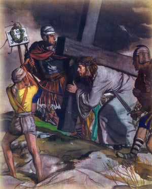 Road to Calvary T - CATHOLIC PRINTS PICTURES