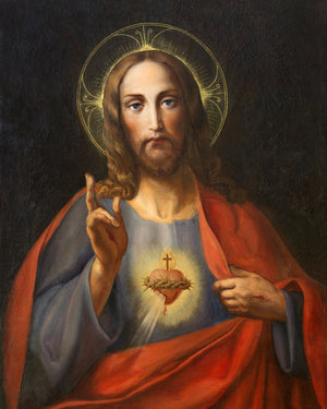 SACRED HEART SH2 - CATHOLIC PRINTS PICTURES