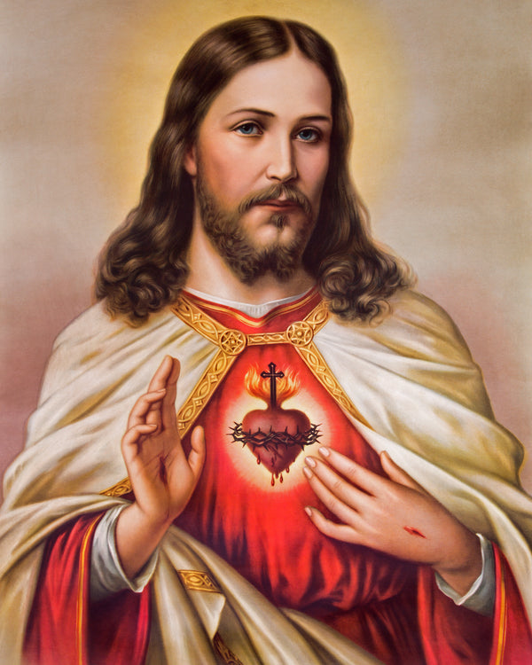 SACRED HEART SH3 - CATHOLIC PRINTS PICTURES