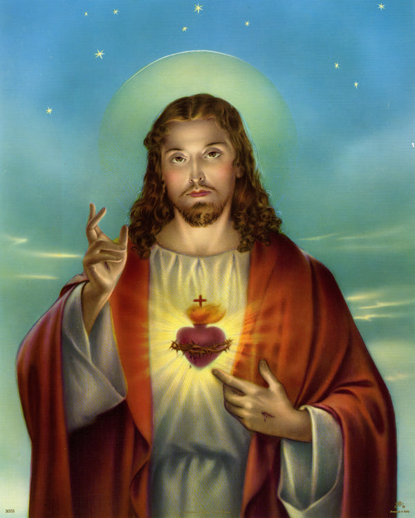 SACRED HEART OF JESUS- CATHOLIC PRINTS PICTURES