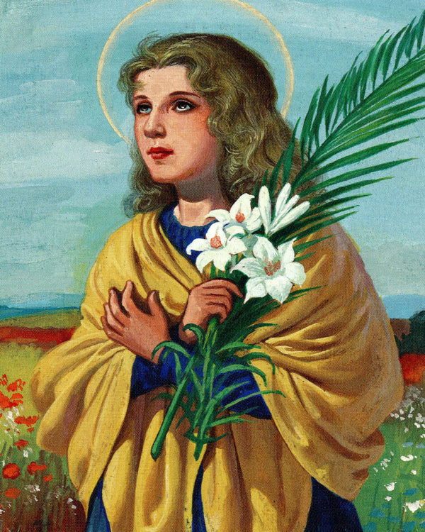 ST. MARIA GORETTI V- CATHOLIC PRINTS PICTURES