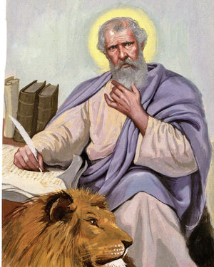 ST. MARK THE EVANGELIST V- CATHOLIC PRINTS PICTURES