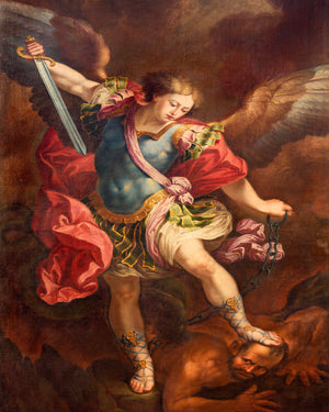 ST. MICHAEL SH2 - CATHOLIC PRINTS PICTURES