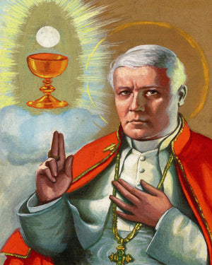 ST. PIUS X  V- CATHOLIC PRINTS PICTURES