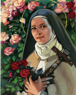 ST. THERESE OF THE CHILD JESUS V- CATHOLIC PRINTS PICTURES