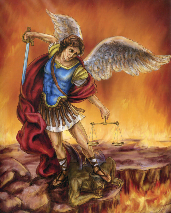 St. Michael T - CATHOLIC PRINTS PICTURES