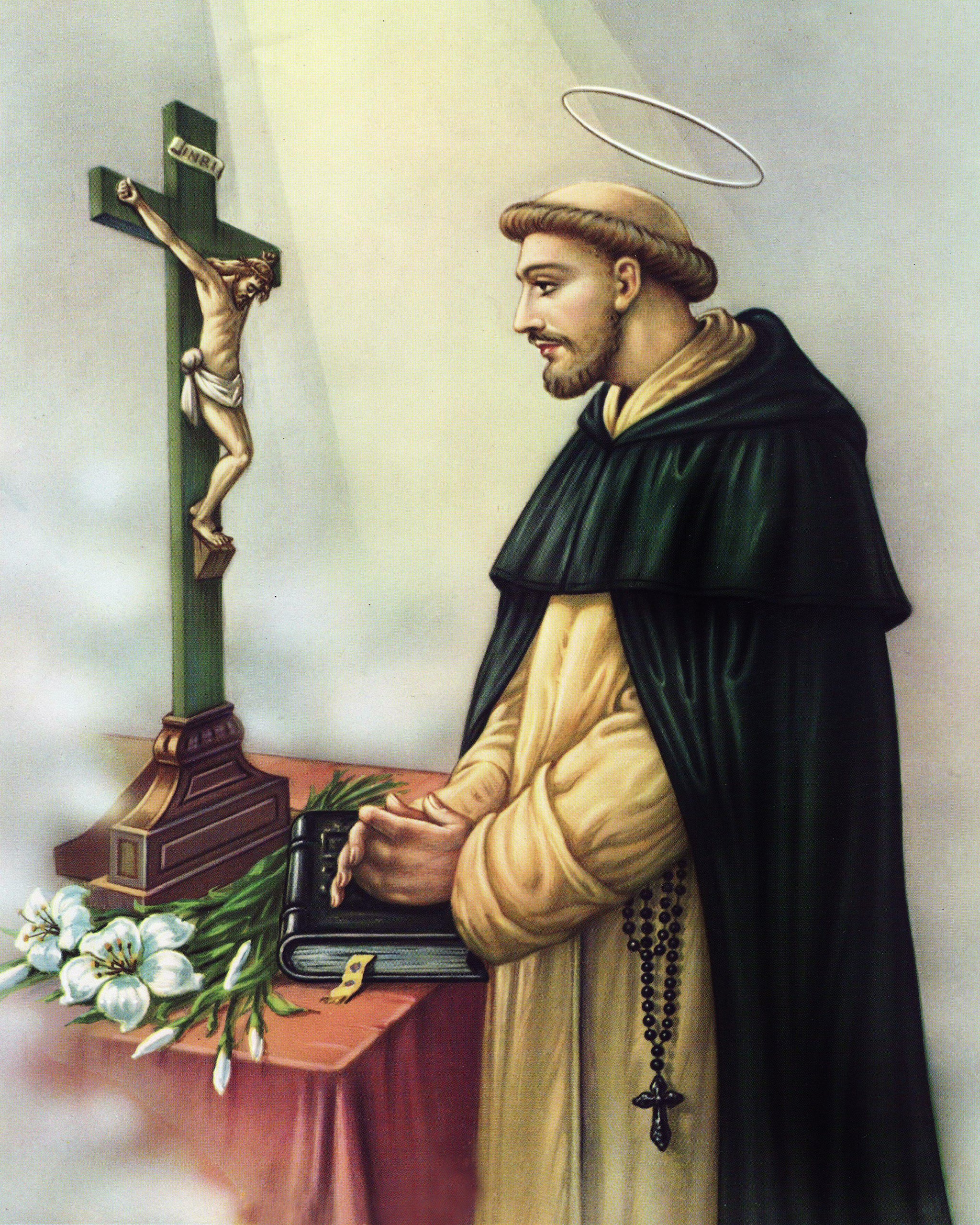 Dominic Image ST DOMINIC- CATHOLIC PRINTS PICTURES - Catholic Pictures
