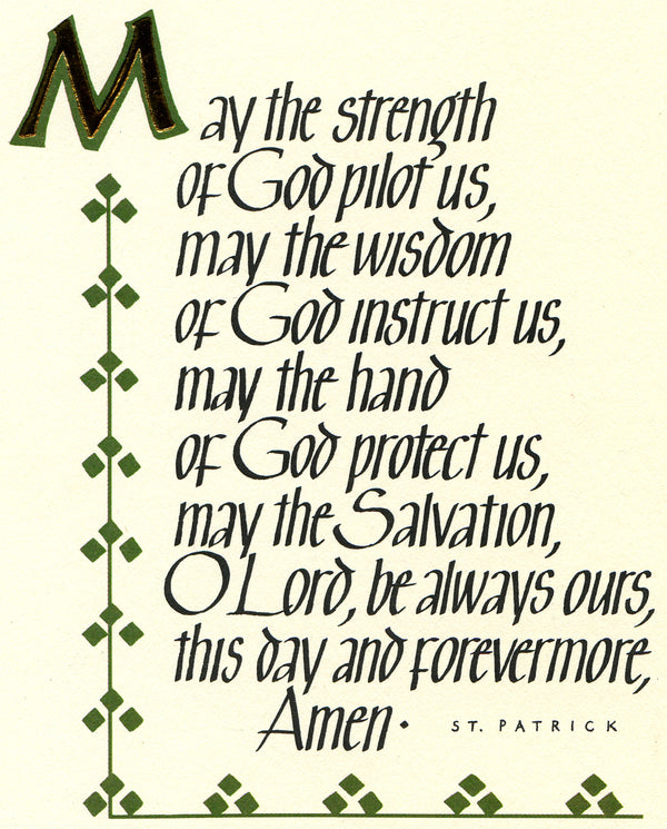 ST PATRICK PRAYER- CATHOLIC PRINTS PICTURES