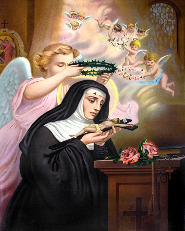 ST RITA- CATHOLIC PRINTS PICTURES