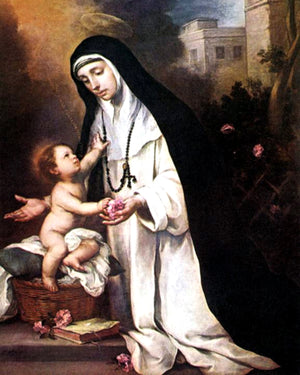 ST ROSE OF LIMA- CATHOLIC PRINTS PICTURES