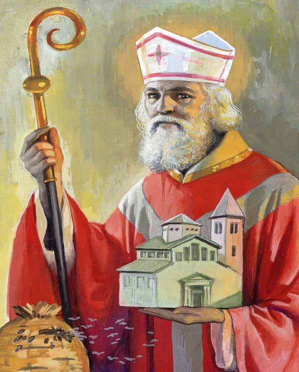 St Ambrose N- CATHOLIC PRINTS PICTURES