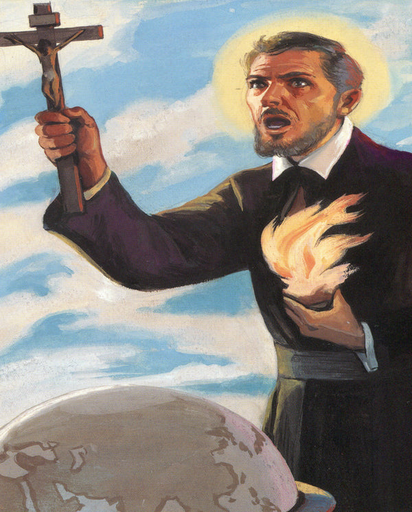 St Francis Xavier N- CATHOLIC PRINTS PICTURES