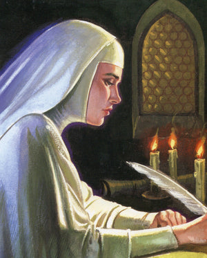 St Hildegard of Bingen N- CATHOLIC PRINTS PICTURES