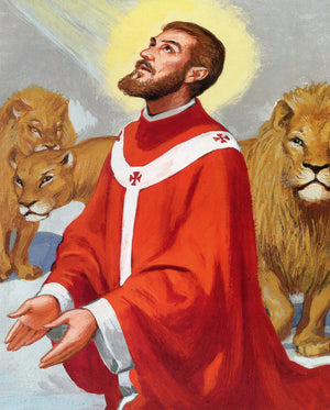 St Ignatius of Antioch N- CATHOLIC PRINTS PICTURES