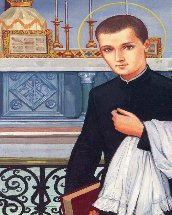 St John Berchmans N- CATHOLIC PRINTS PICTURES